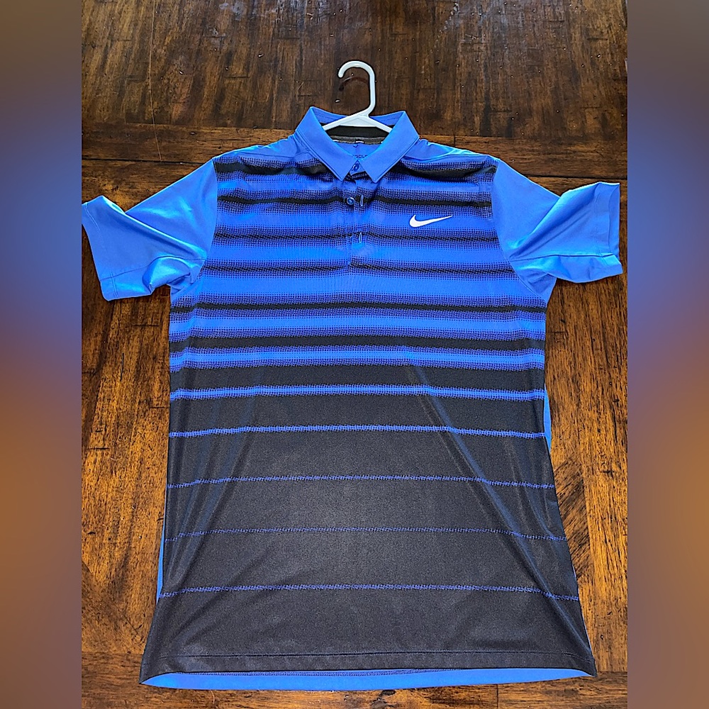 Nike Golf Dri-Fit Polo Blue Men's Size: M